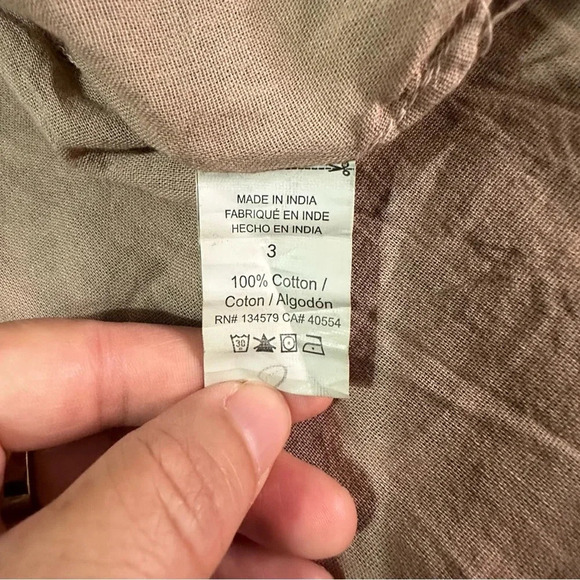 Anthropologie Sundry Leopard Midi Cotton Lined Dress Size 3 / Large - Picture 11 of 13